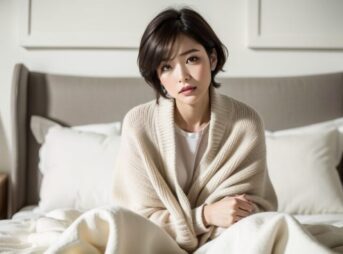 体調不良でベッドから動けない