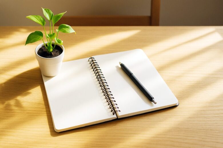 ノートとペン