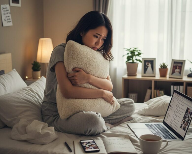 悩む女性