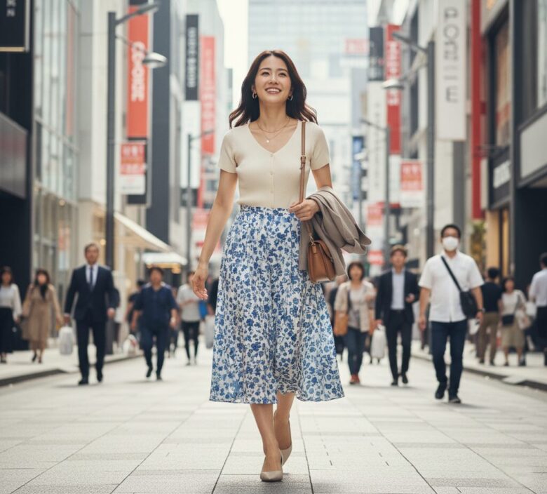 自信にあふれる女性
