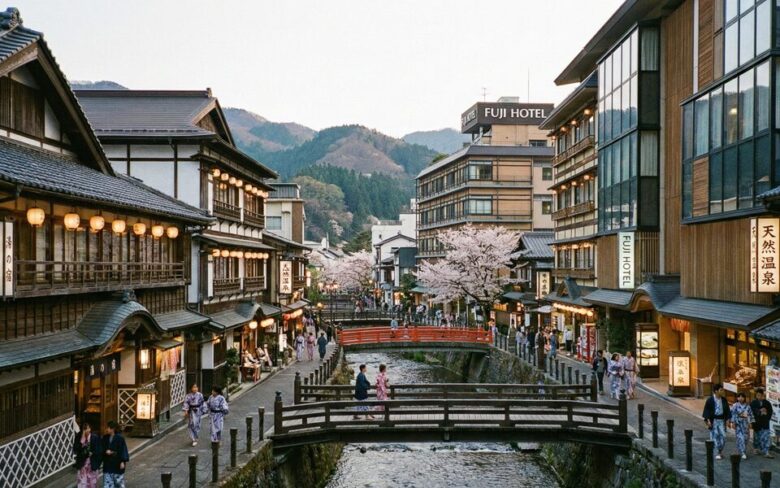 旅館街イメージ