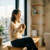 心に余裕があり幸せな女性