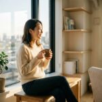 心に余裕があり幸せな女性